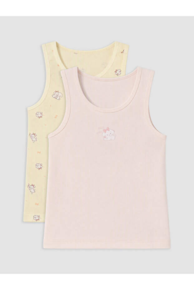 Timeless Clothing & Timeless Choices U Roba Collar Girls' Underwear Undershirt 2-Pack