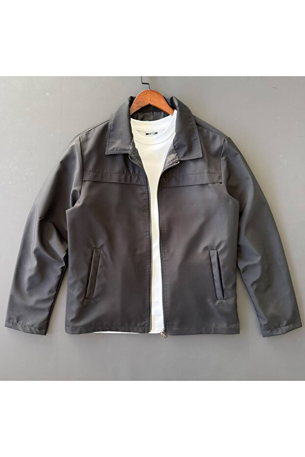 Gusseted Micro Fabric Jacket