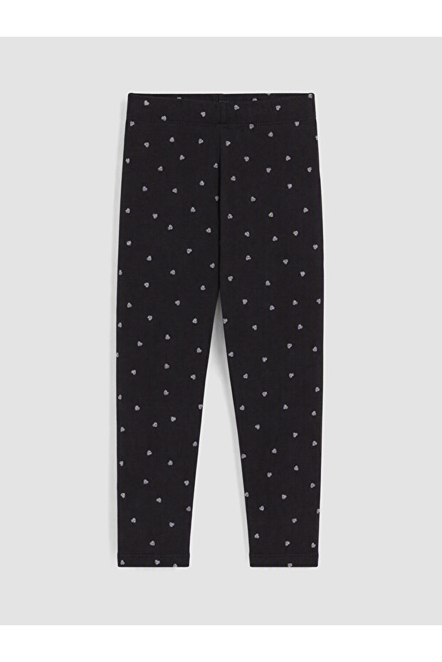 Heart Embroidered Girls' Leggings from Uzg Store for Style Enthusiasts