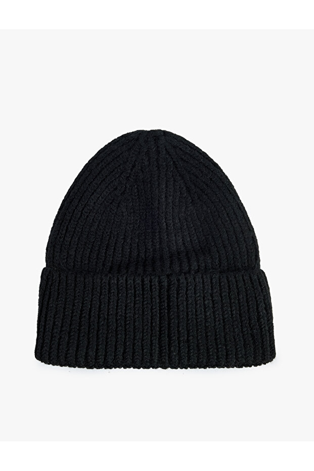 Layered Basic Knitwear Beanie