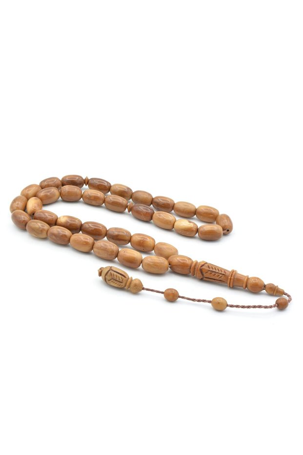 Systematic Capsule Cut Carved Imami Kuka Prayer Beads