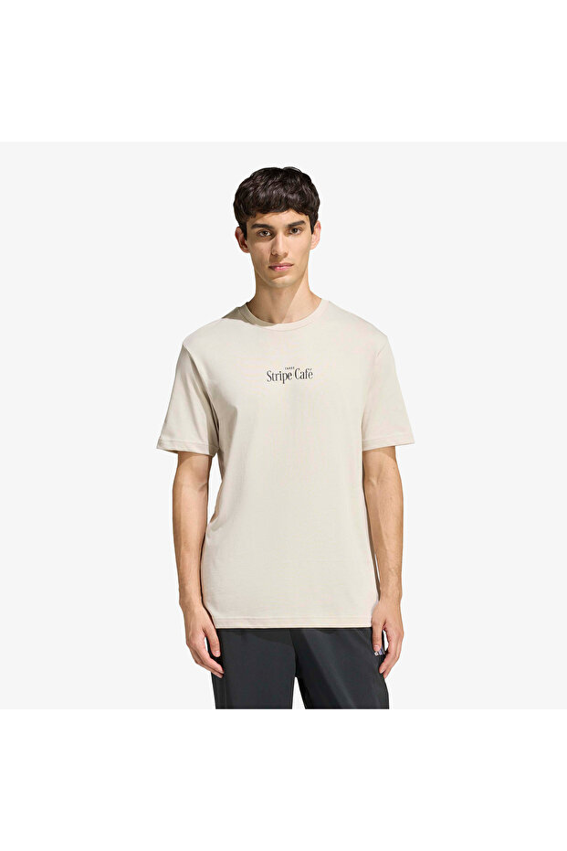 Donut Box Men's Beige T-Shirt