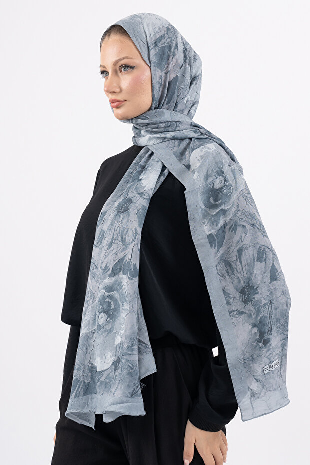 'Rosea' Patterned Bamboo Shawl, High Quality & New Season Shawl