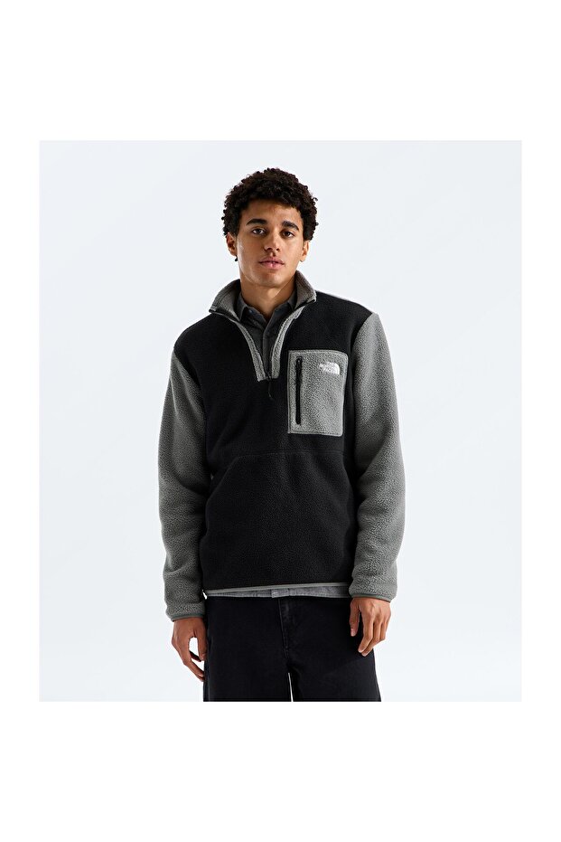 Yumiori Men's Black Sweatshirt (Nf0A883Swoo1)