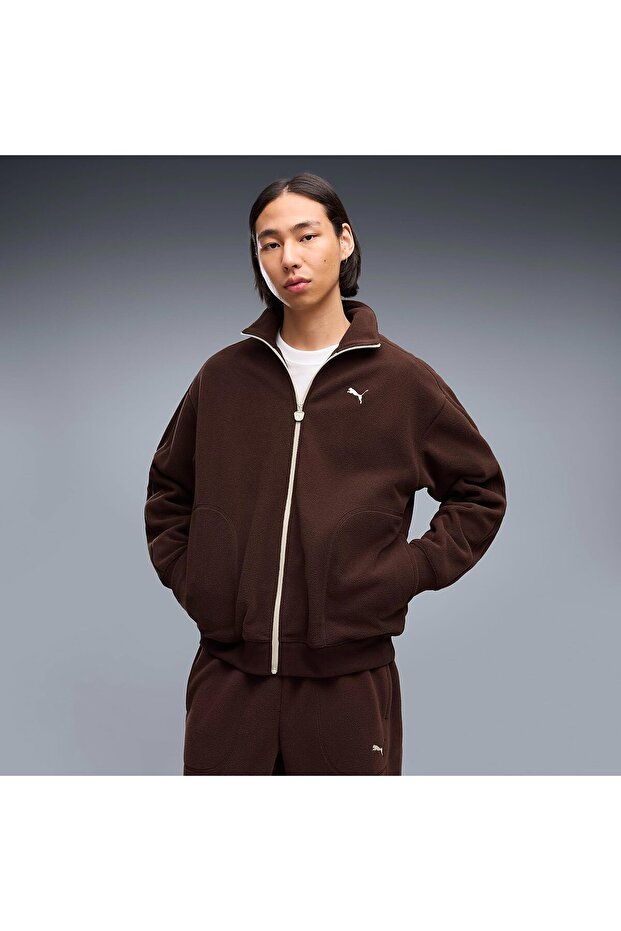 Essentials Elevated Men's Brown Jacket (694313-33)
