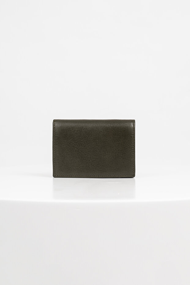Kepsa Genuine Leather Card Holder Green