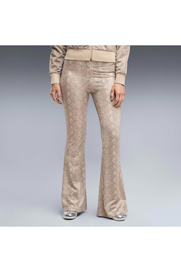 Snake Pack Women's Beige Leggings (638750-81)