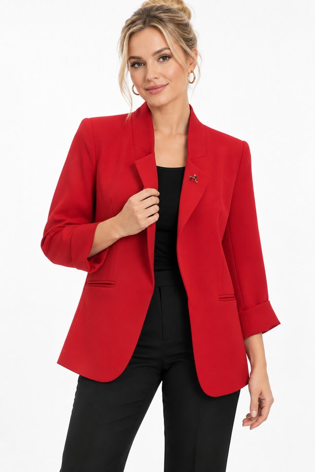 Blazer Jacket with Cat Accessories