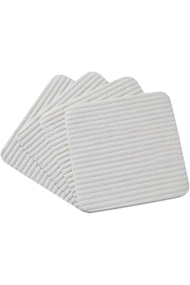 Rug Pad Gripper Set for Hardwood Floors,Washable Non-Slip Vacuum Suction Grippers,4 Pieces