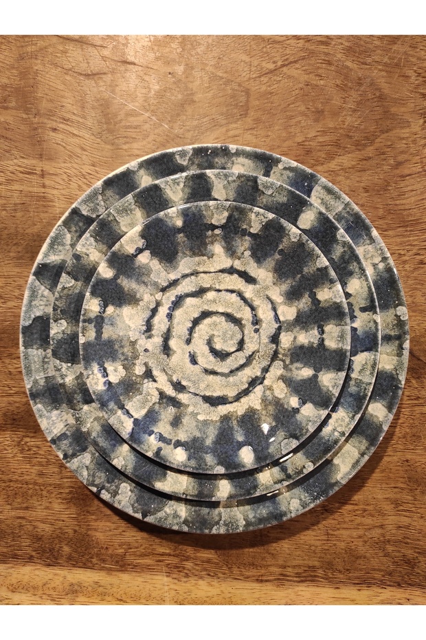 25 Cm, 21 cm and 17 cm 3-Piece Presentation Plates