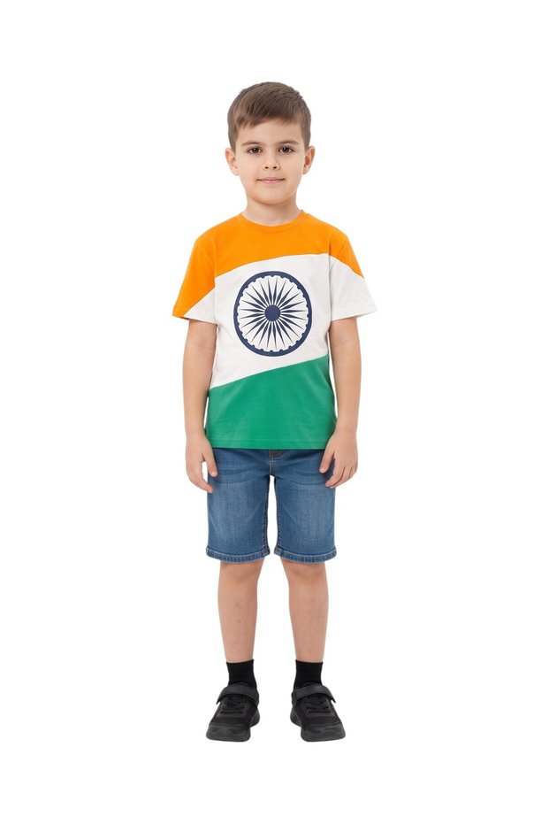 - Kids Flag Print T-Shirts for Boys and Girls – Ages 1-10 Years