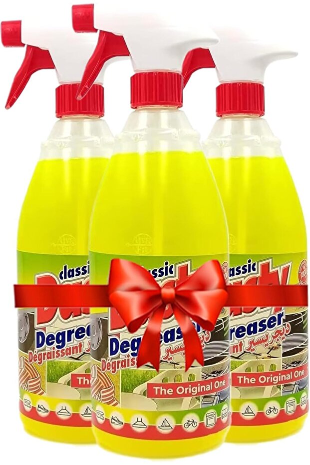 Classic Degreaser Multi Purpose Cleaners 1 LITER / 3 PCS