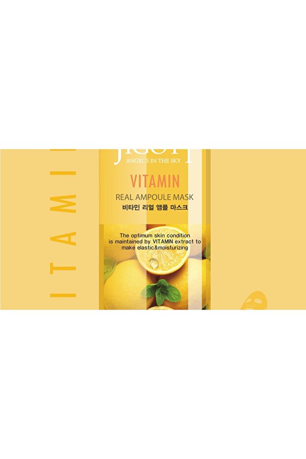 Vitamin Real Ampoule Mask Moisturizing & Elasticity-Boosting Face Mask