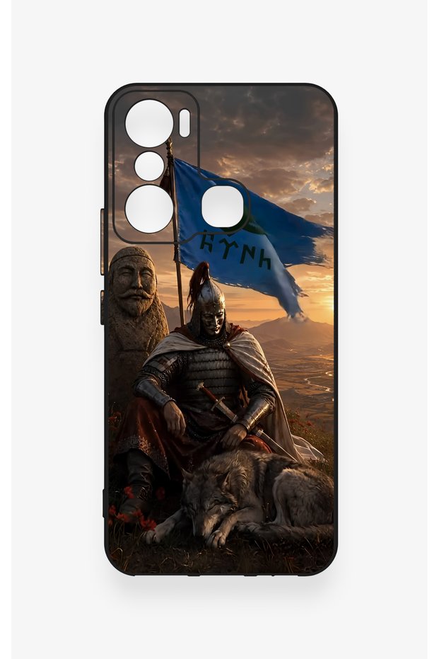 Infinix Hot 20I Compatible Kıpçak Military Patterned Silicone Case