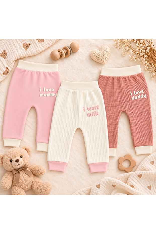 3-Pack Baby Single Bottom 3 in 1 3/6-6/9-9/12