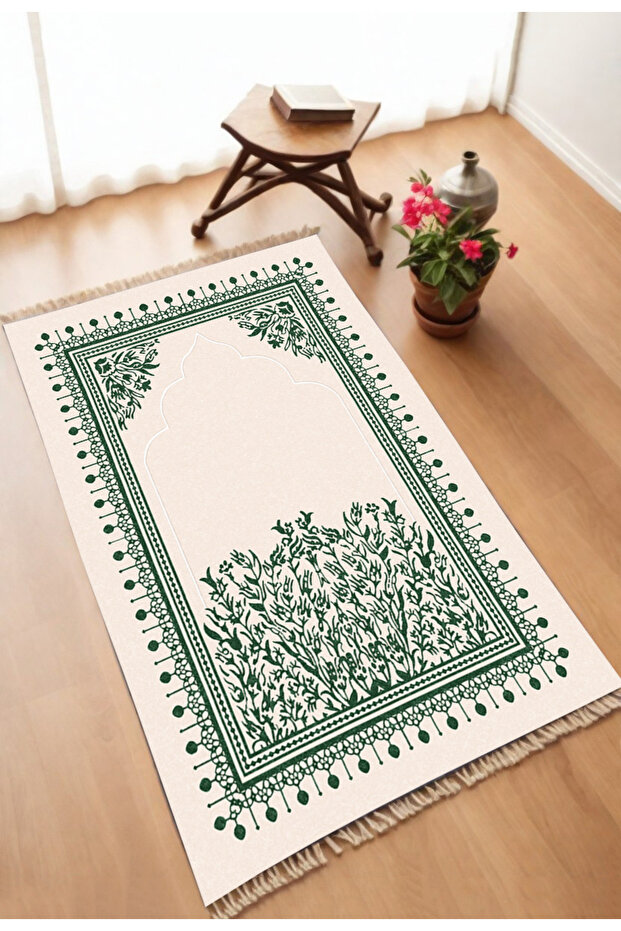 Decorative Digital Printed Non-Slip Base Prayer Mat 75X120