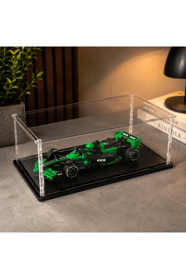 Diecast Acrylic Display Box 5-Pack, Transparent Plexiglass Showcase 32.5X16X12 cm Inner Dimensions