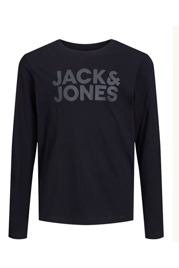 Jjecorp Logo Tee Ls Crew Neck Jnr