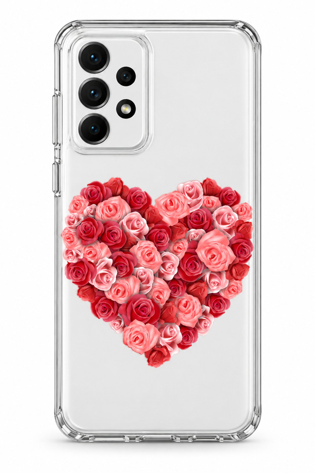 Samsung A73 Transparent Printed Case
