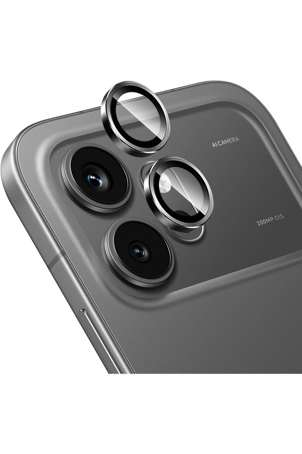 Honor 600 Camera Protection, 9H Single Lens Screen Protectors, Metal Ring Scratch Shock Resistant Hd Protector