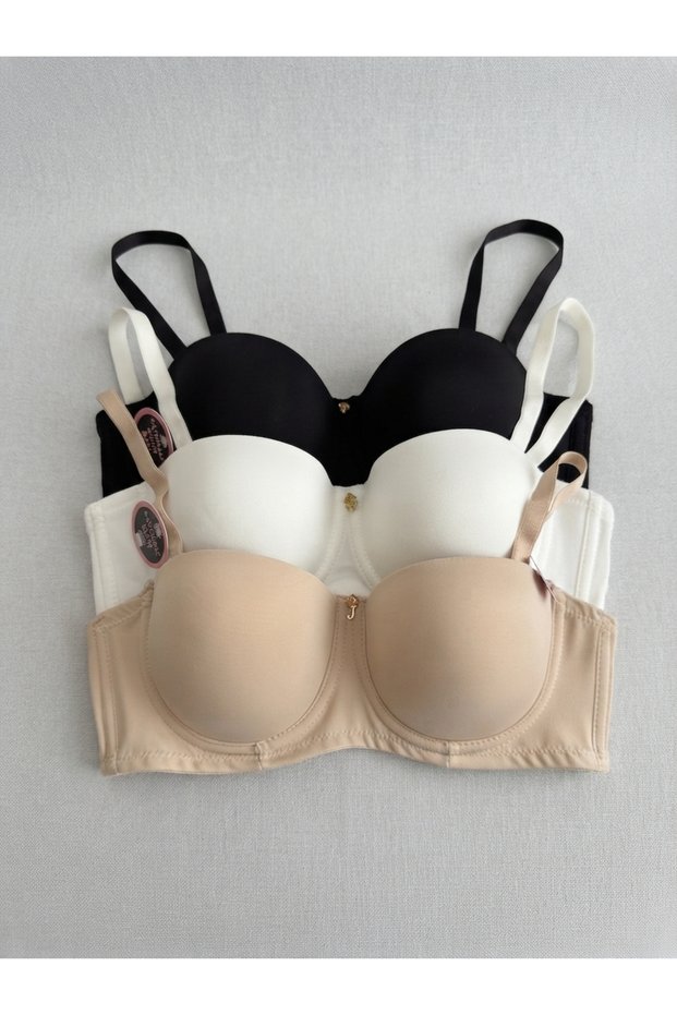 Strapless Bra |   Transparent Silicone |   Non-Slip |   Removable Strap |   Supported Underwire