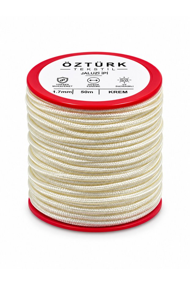 1.7 mm Blinds and Roller Blinds Cord 50 Meters Polyester Low Stretch