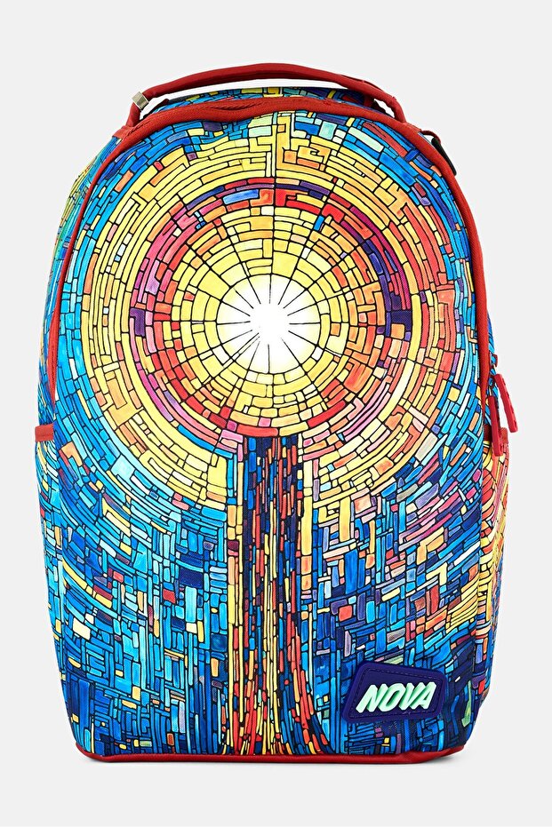 Kids Boy Graphic Print Backpack, Multicolor