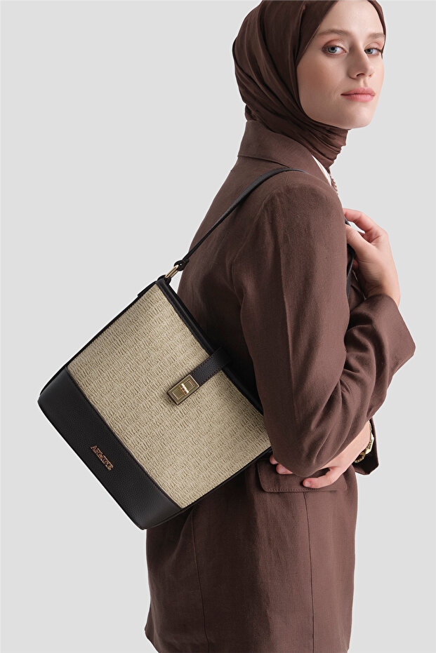 Straw Bag Brown
