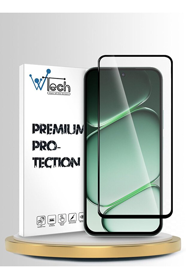 Screen protector For Oneplus N6 4G 2026 / N6x 4G 2026 Premium E2E Series Full Glue Full Cover Tempered Glass Clear/Black