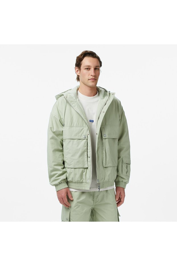 Hugo Beckson Men's Green Jacket