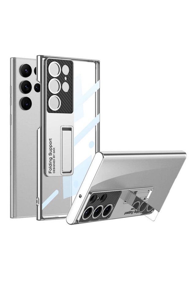Galaxy S24 Ultra Case with Camera Protection, Transparent Design, and Lego Stand