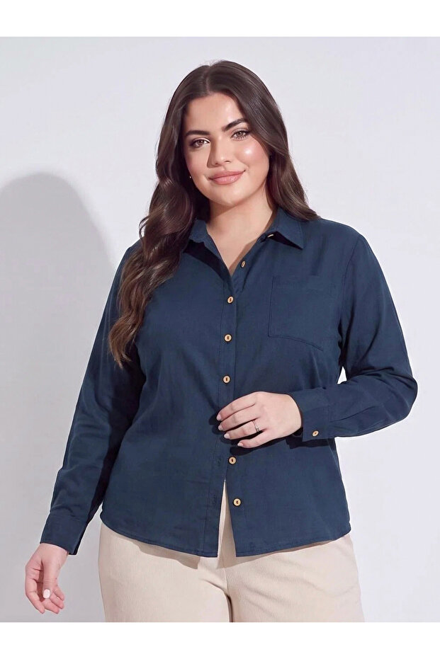 Oversized Longline Drop Shoulder Shirt