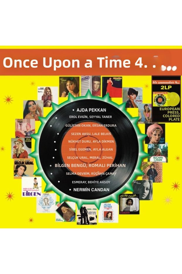Various Artists - Once Upon a Time 4 (Coloured Vinyl) 2 Lp Vinyl Record