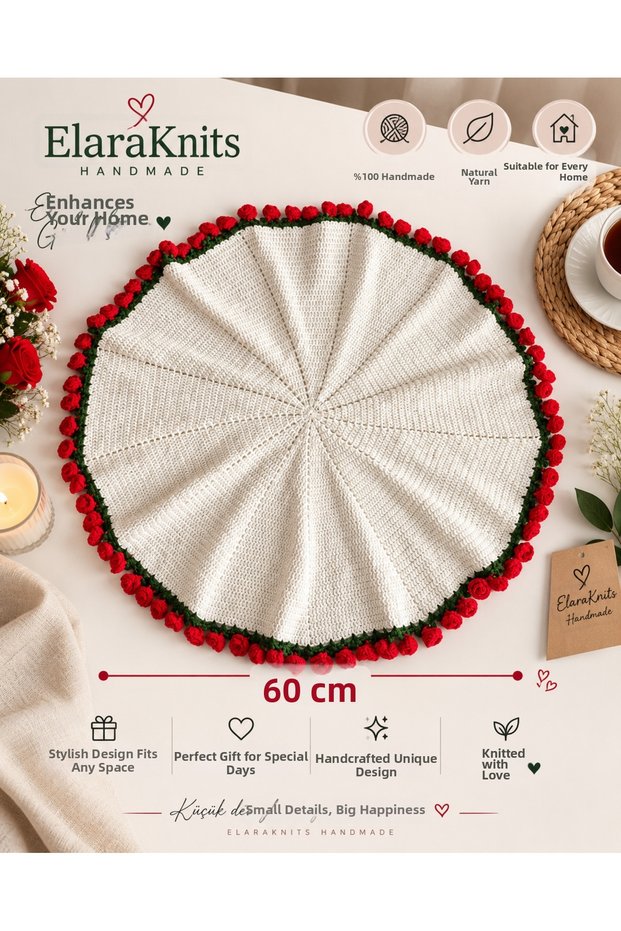 Red Roses Bouquet Blanket Bouquet Shawl