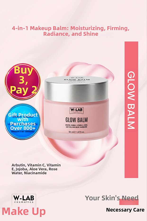 4 Effect Makeup Balm Moisture, Base, Shine and Radiance Glow Balm 50 ml