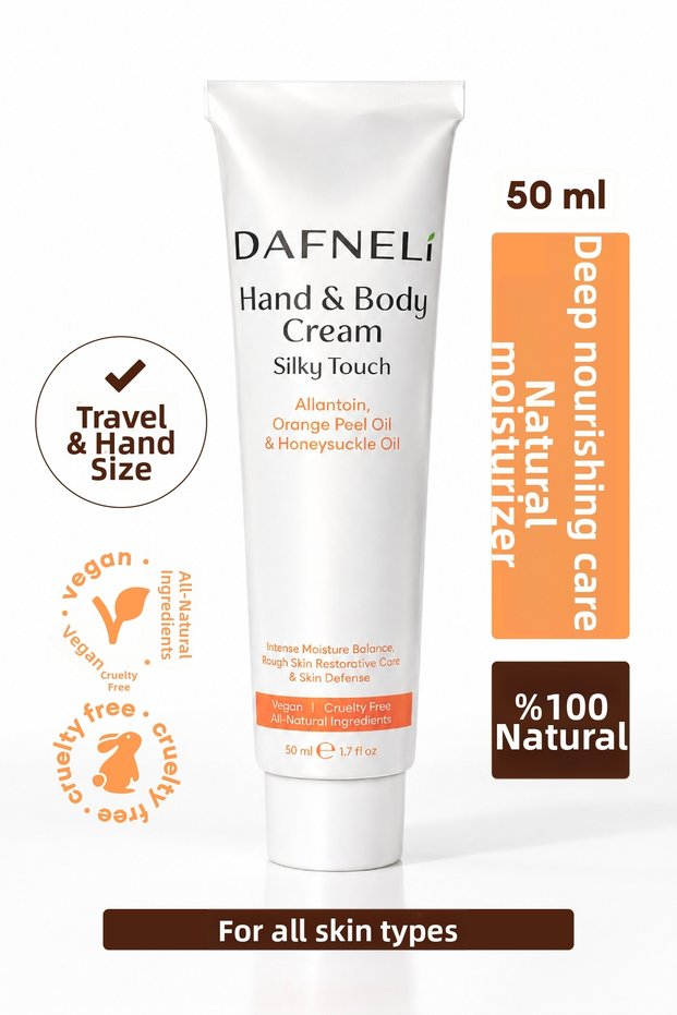 100% Natural Hand & Body Cream / Body Butter (Intense Moisturizing and Nourishing) Travel Size 50 ml