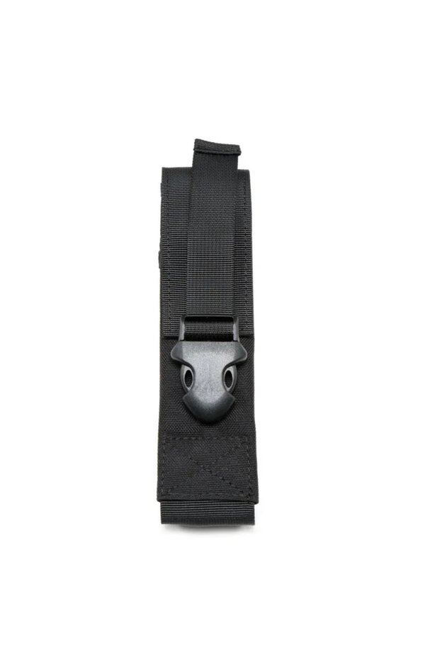 Black Outdoor tactical Molle flashlight pouch, tool waist bag, suitable for outdoor sports, camping,