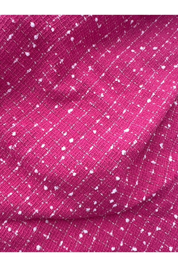 Chanel tweed woven fabric, 65% polyester 35% cotton (150 x 100 cm 270 grams)