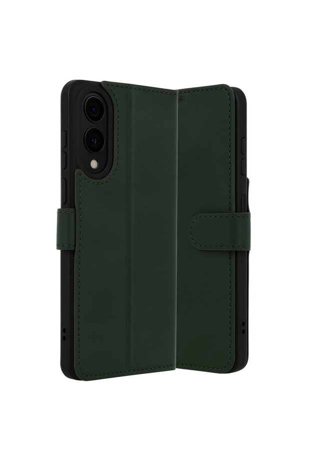 Samsung Galaxy S25 Edge Trend S Plus Flip Case - Dark Green