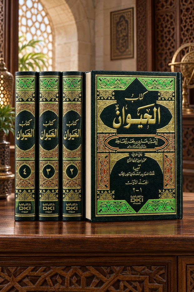 The Book of Animals (4 Volumes) - Author: Abu'Uthman'Umar Bin Bahr Al-Ghauss