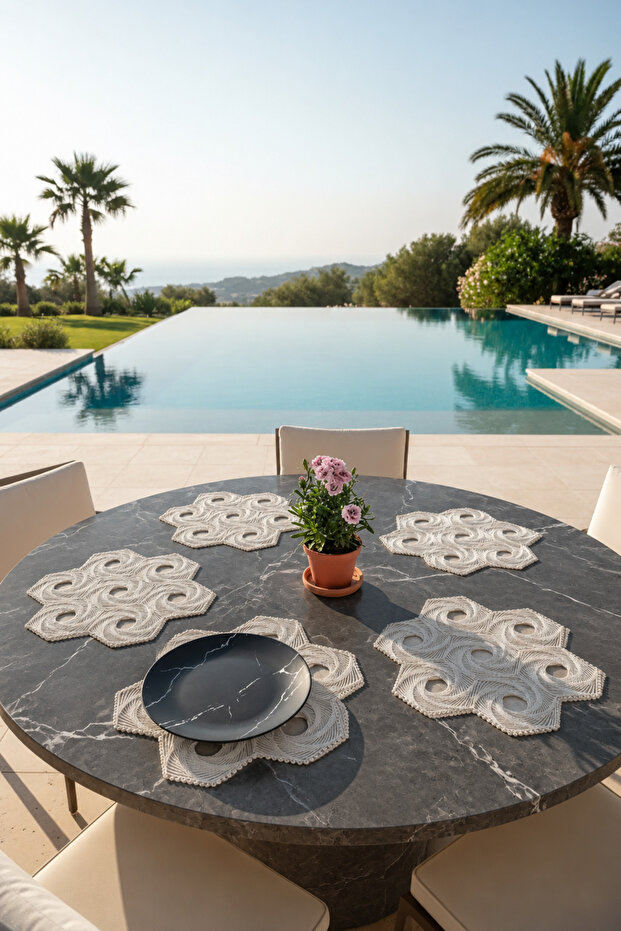 Supla, Cream American Service 6-Piece Supla, 6-Piece Supla, 6-Piece Plate Base