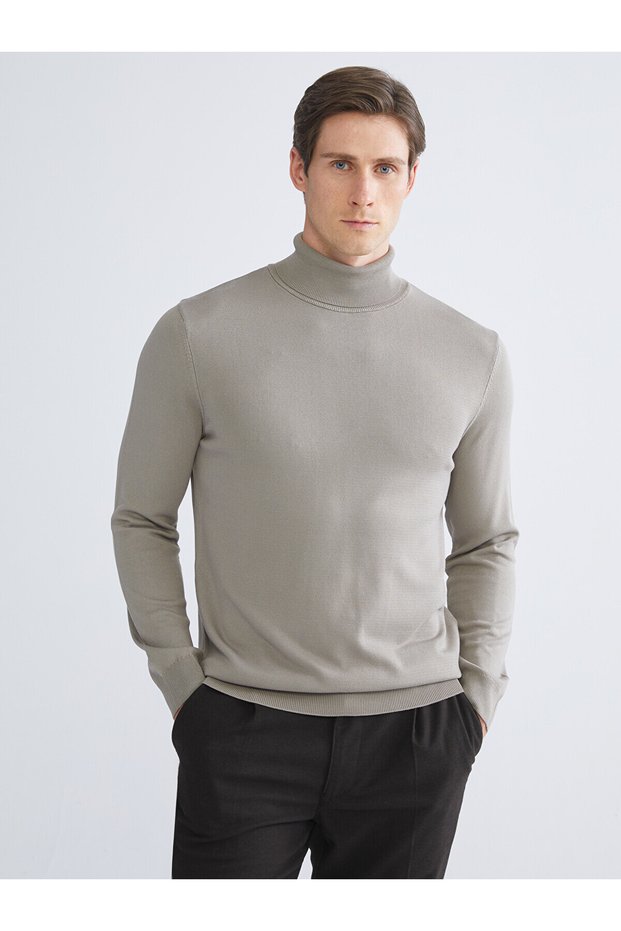 Turtleneck Men's Knitwear Sweater