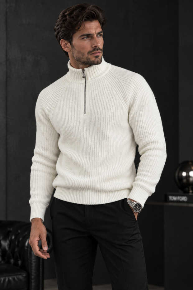 Men's Half-Zip Sweater