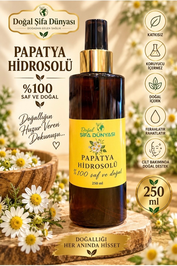 Chamomile Hydrosol 250ml 100% Natural