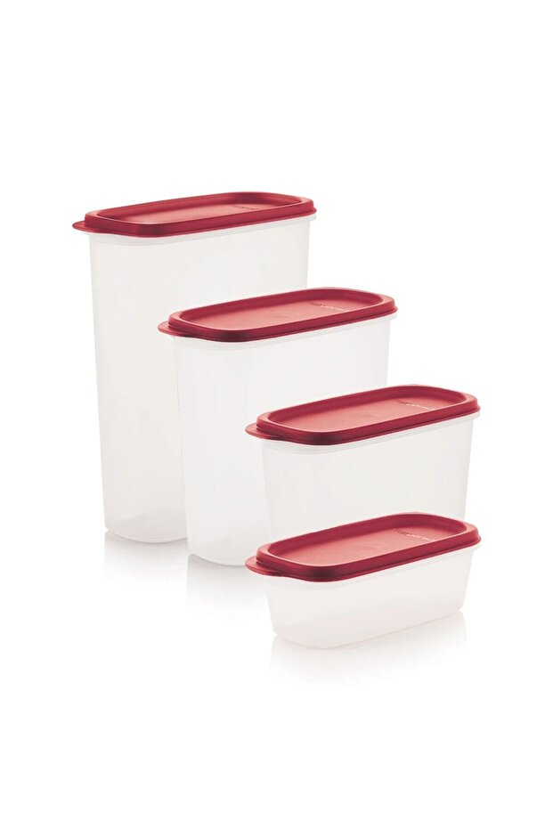 Modular Storage Container Oval Set of 4