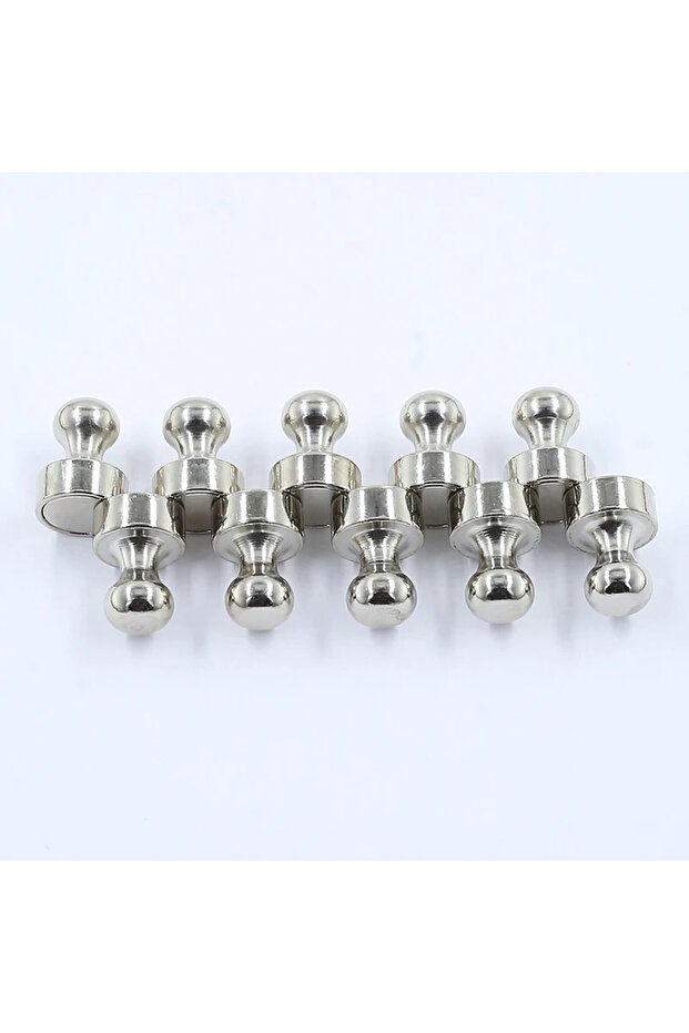 12X16mm 10pcs 10PCS Magnetic Nail Office Calligraphy And Painting Refrigerator Strong Magnet Nail Te