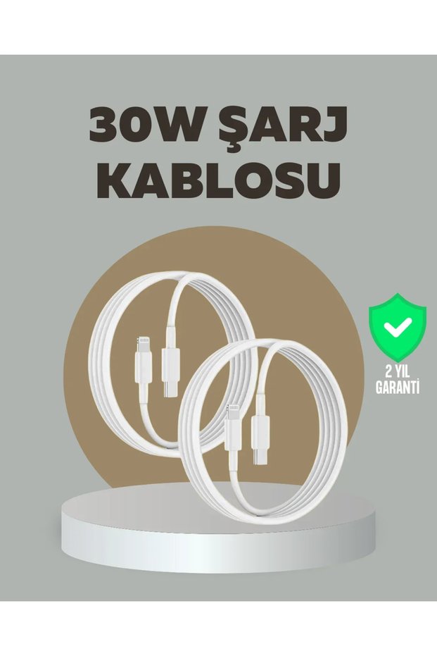 iPhone iPad AirPods Compatible 30W Type-C to Lightning Cable