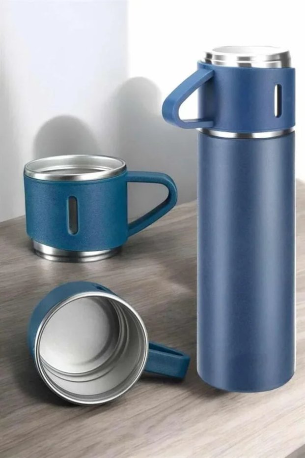 500ml Capacity Portable Pressure Thermos Set Ideal for Daily Use