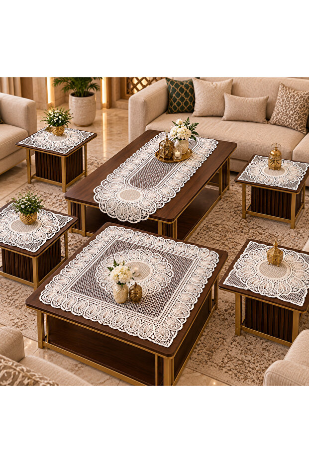 Tablecloth Jewel Set 6 Pieces