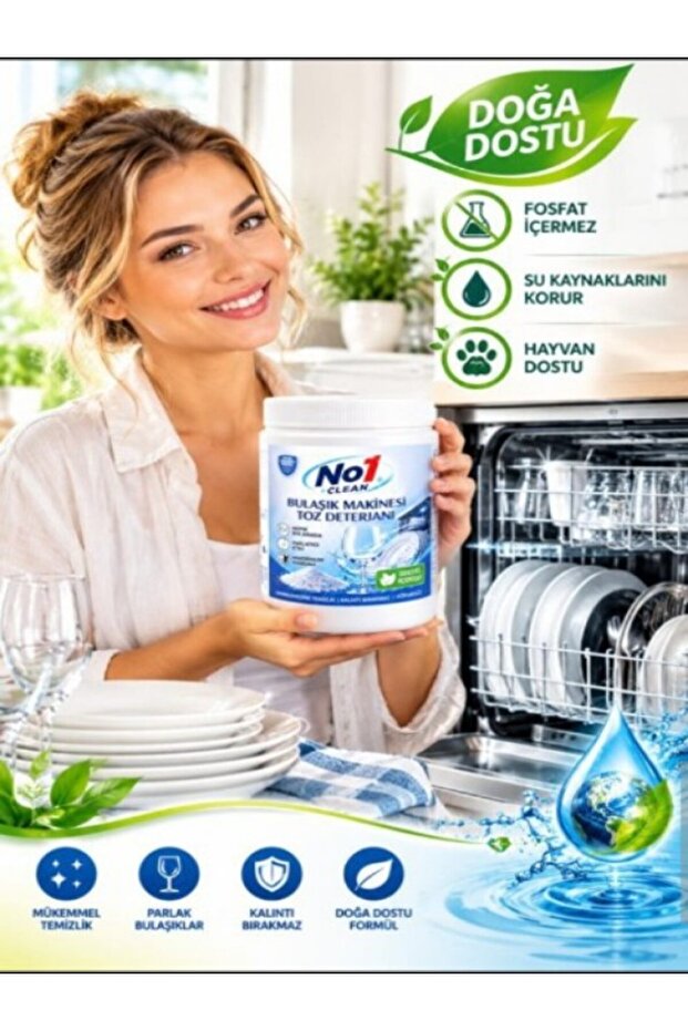 All in One Dishwasher Detergent Powder 35 Washes